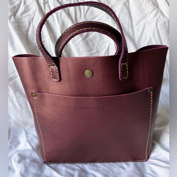 Unicorn Disco Color 🦄 Portland Leather Goods Mini Tote - Picture 1 of 7